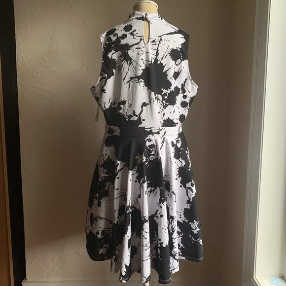 Fashion to Figure Paint Splatter Dress - Picture 3 of 3